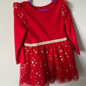Red Toddler Dress